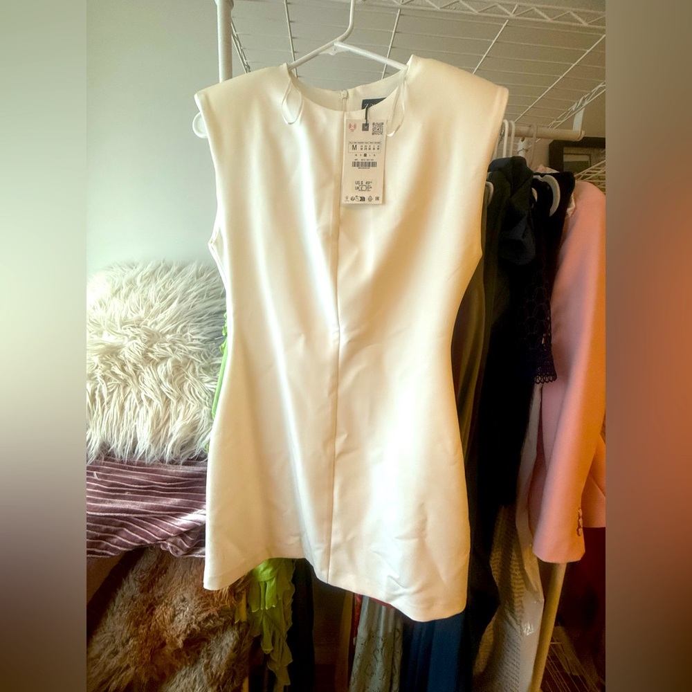 Zara Elegant White Dress